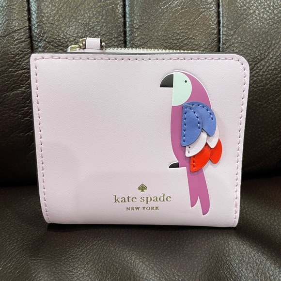 Kate Spade Pipa Parrot Flock Purse & Wallet - Picture 3 of 5
